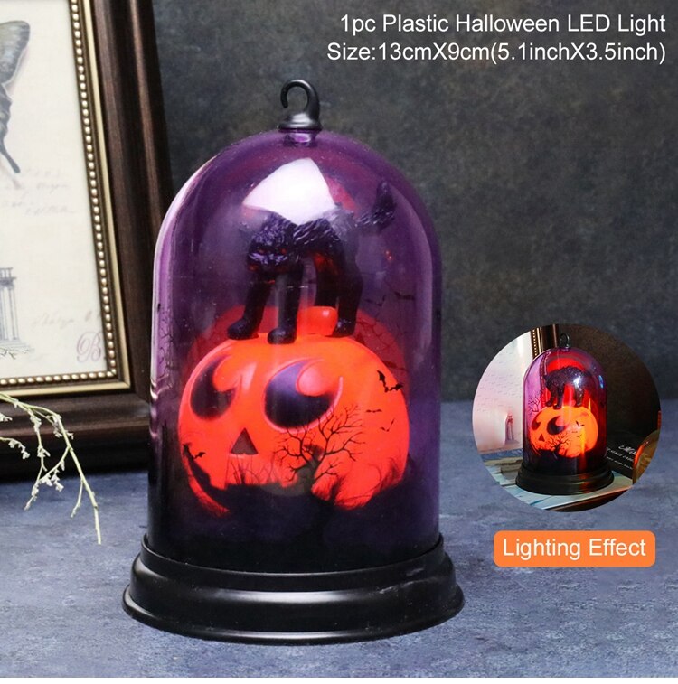Halloween Retro Small Oil Lamp Halloween Decoration For Home Halloween Decoration Party Supply Horror Props Trick Or Treat